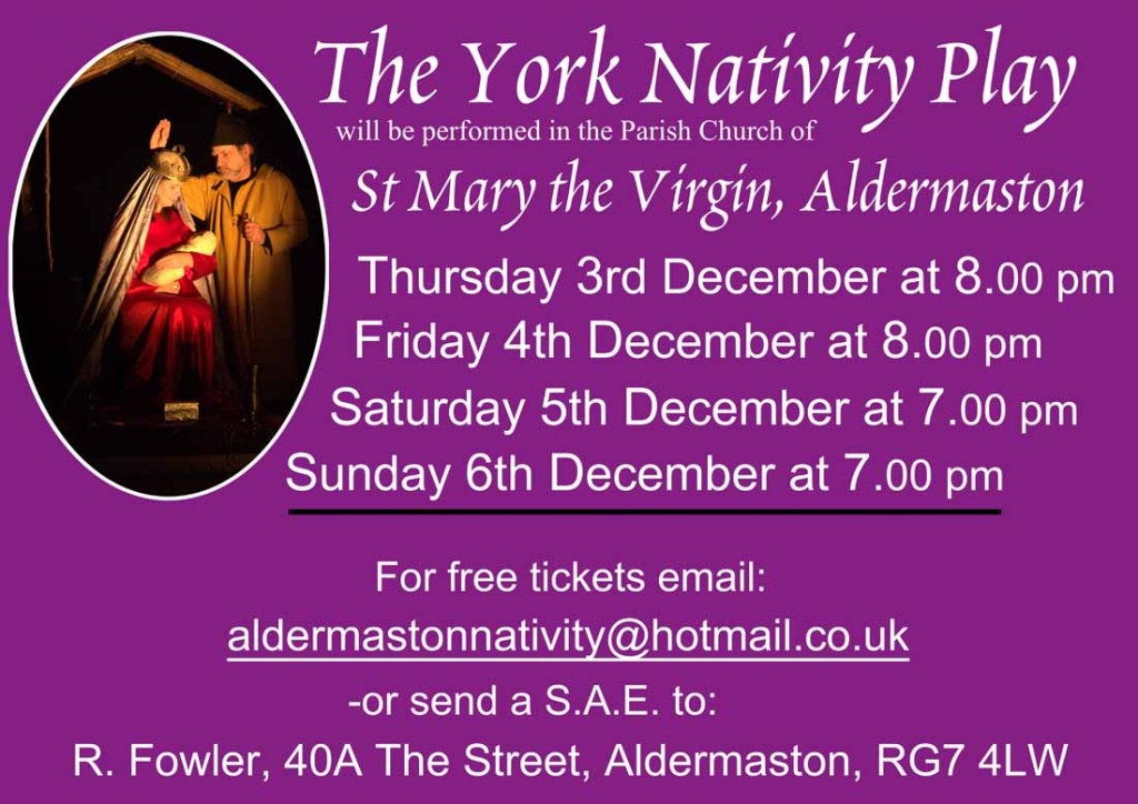 Aldermaston Nativity Poster 2015